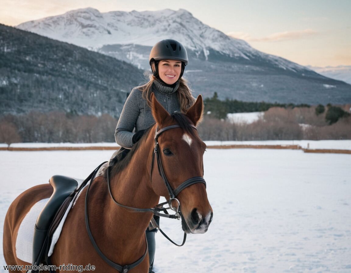 Auf niedrige Temperaturen einstellen - Richtig reiten im Winter: Ausrüstung, Training, Sicherheit