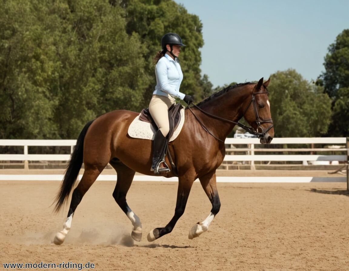 Übungen mit lockeren Zügelführung durchführen - Reiten nach Pause: So startest du sicher und verletzungsfrei neu