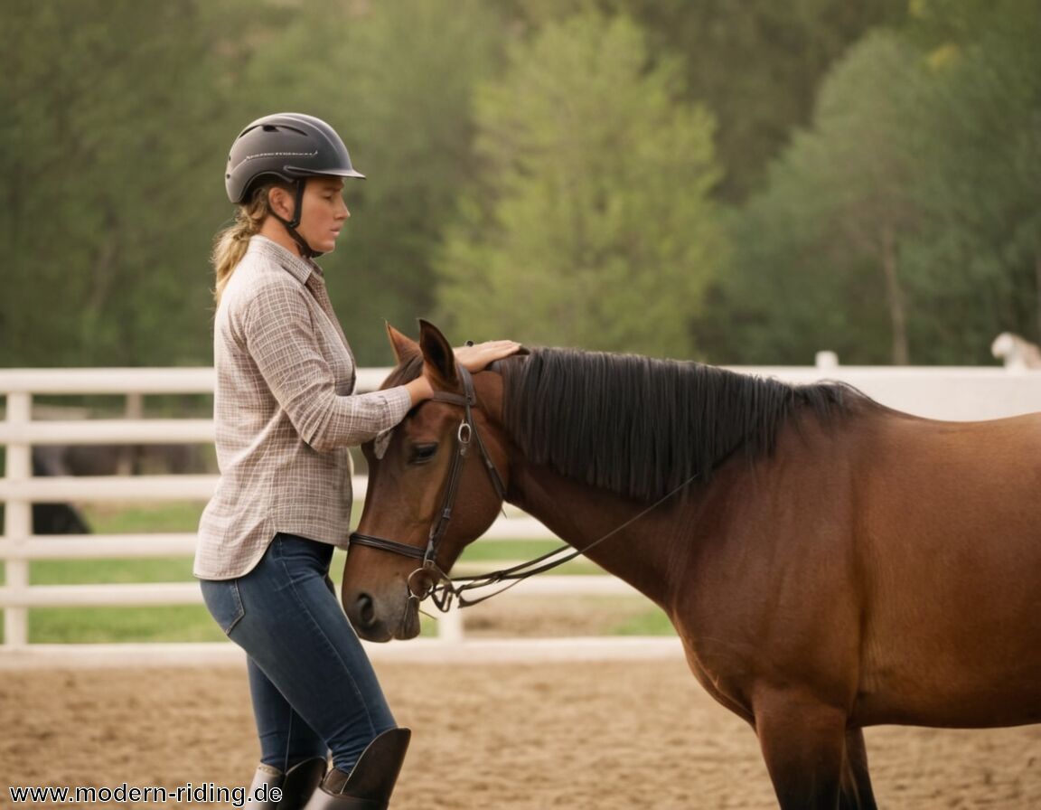 Kommunikation durch Körpersprache - Beritt Pferd